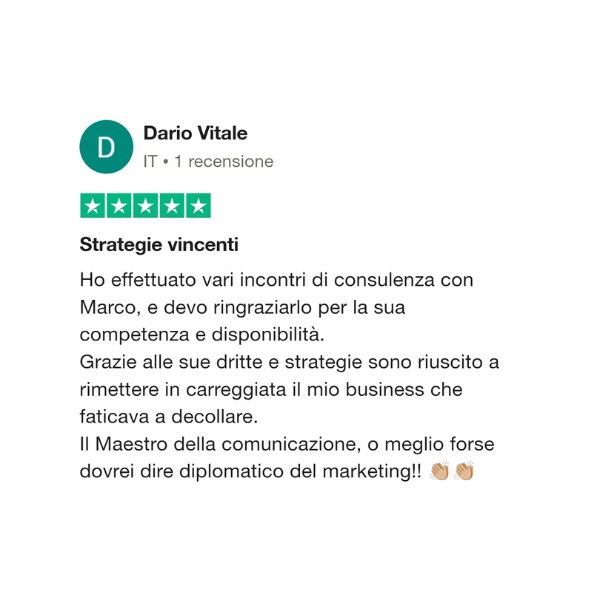 recensione diplomatico del marketing 1